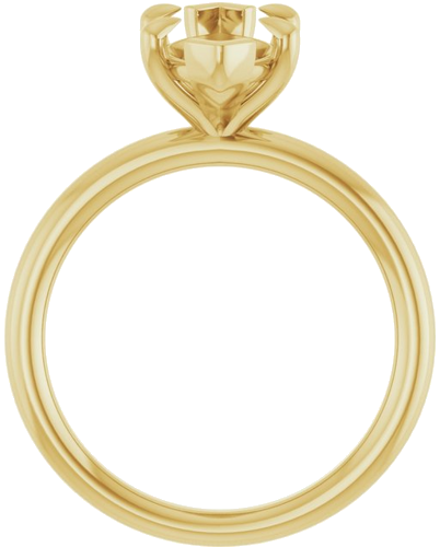 Sužadėtuvių Žiedas „Claw-Prong Solitaire“ 14k yellow gold Marquise 13mm x 6.5mm (2)