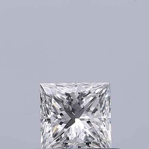 0.33 carat E-VVS1 Natūralus Princess Deimantas (1)