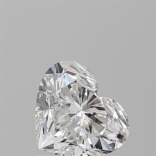1.01 carat E-VS1 Natūralus Heart Deimantas (1)