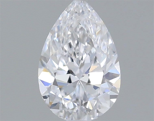 0.33 carat D-VS2 Natūralus Pear Deimantas (1)