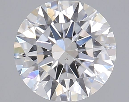 0.56 carat F-SI1 Excellent cut Natūralus Round Deimantas (1)