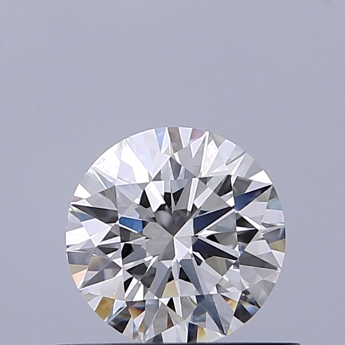 0.51 carat F-VVS2 Excellent cut Natūralus Round Deimantas (1)