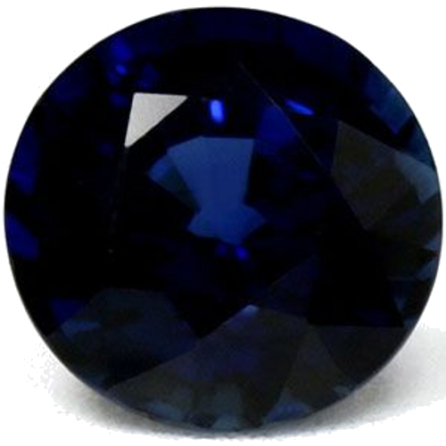 0.94 carat BLUE Round Safyras (1)