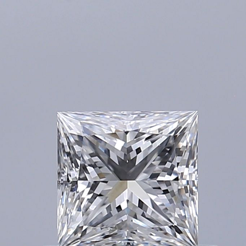 0.52 carat D-VS2 Natūralus Princess Deimantas (1)
