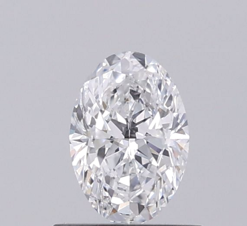 0.5 carat D-VS1 Natūralus Oval Deimantas (1)