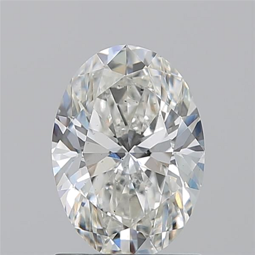 1.32 carat G-VS2 Natūralus Oval Deimantas (1)