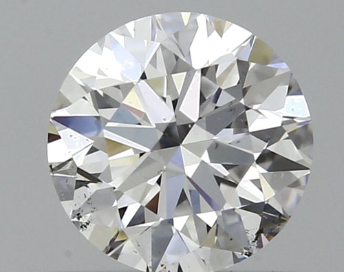 0.5 carat E-SI2 Very Good cut Natūralus Round Deimantas (1)