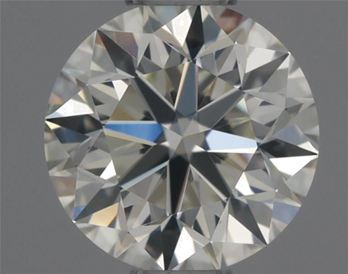 0.51 carat K-VVS2 Very Good cut Natūralus Round Deimantas (1)