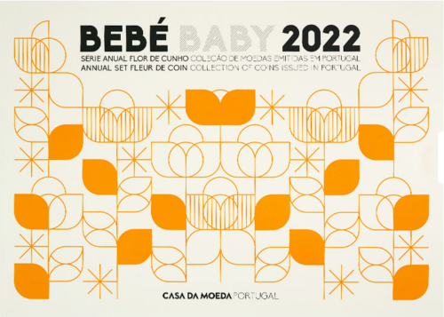 2022 Portugal Newborn BU Euro coin set (1)