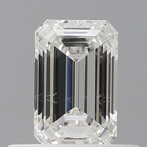 0.51 carat F-SI1 Natūralus Emerald Deimantas (1)