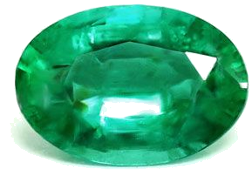 0.61 carat GREEN Oval Smaragdas (1)