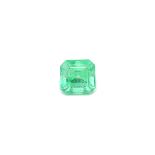 0.59 carat GREEN STEP cut Octagonal Smaragdas (1)