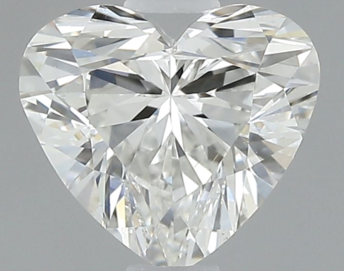 0.54 carat G-VS2 Natūralus Heart Deimantas (1)