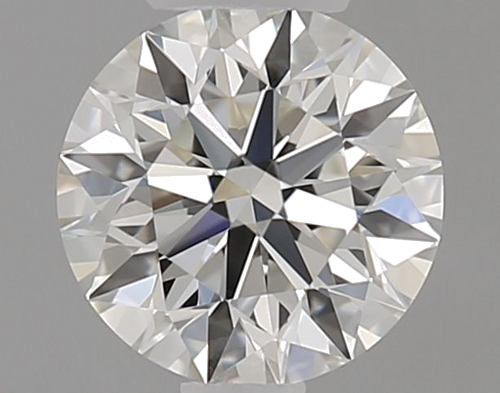 0.42 carat J-VVS1 Excellent cut Natūralus Round Deimantas (1)