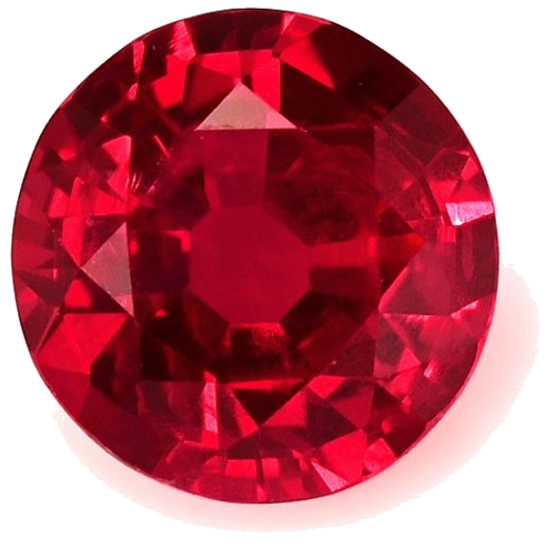 0.57 carat RED Round Rubinas (1)
