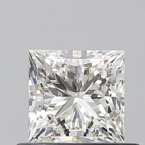 0.6 carat H-VVS2 Natūralus Princess Deimantas (1)