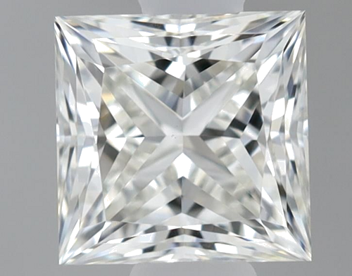 0.53 carat J-VS1 Natūralus Princess Deimantas (1)