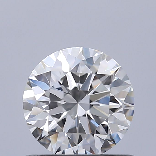 0.62 carat F-VVS2 Excellent cut Natūralus Round Deimantas (1)