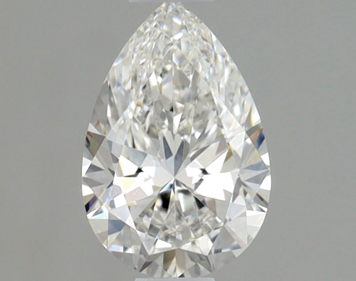 0.47 carat F-VS1 Natūralus Pear Deimantas (1)