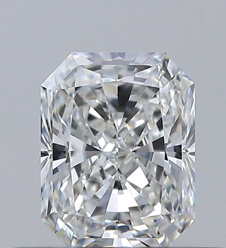0.55 carat F-VVS2 Natūralus Radiant Deimantas (1)