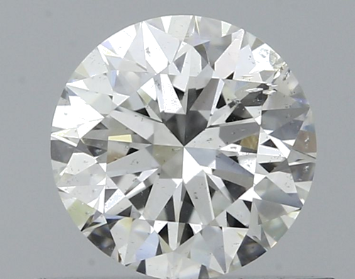 0.5 carat G-SI2 Excellent cut Natūralus Round Deimantas (1)