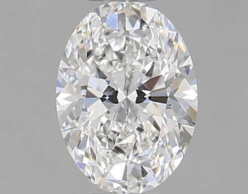 0.41 carat F-VVS2 Natūralus Oval Deimantas (1)