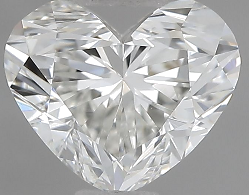 0.73 carat H-VS1 Natūralus Heart Deimantas (1)