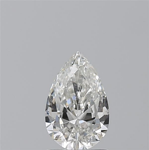 1.0 carat G-SI2 Natūralus Pear Deimantas (1)