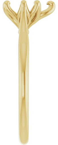 Sužadėtuvių Žiedas „Cathedral-Style Solitaire“ 14k yellow gold Pear 8mm x 5mm (4)