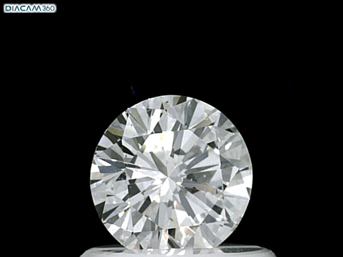 0.61 carat G-SI1 Very Good cut Natūralus Round Deimantas (1)