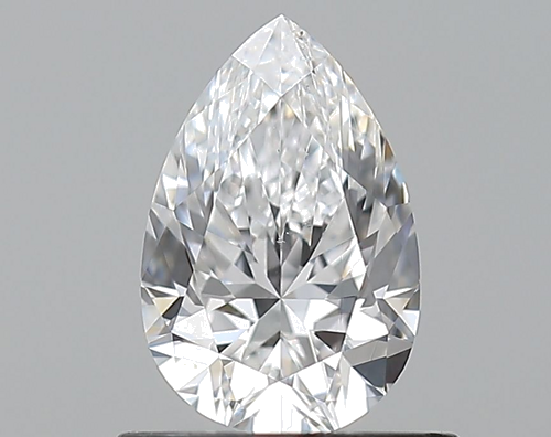 0.7 carat E-VS2 Natūralus Pear Deimantas (1)