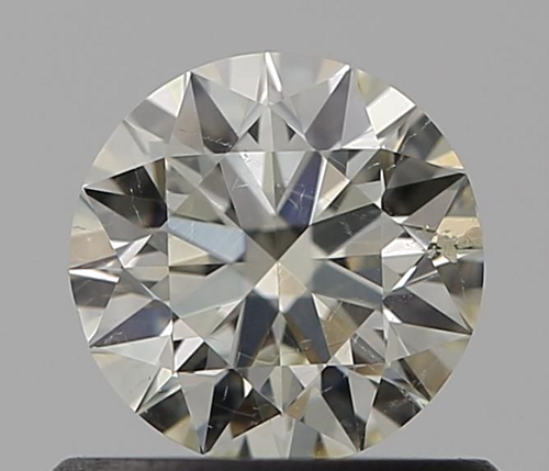 0.56 carat K-SI2 Excellent cut Natūralus Round Deimantas (1)