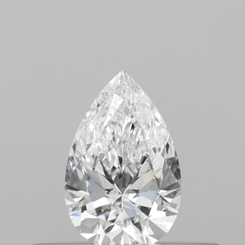 0.23 carat D-VS2 Natūralus Pear Deimantas (1)