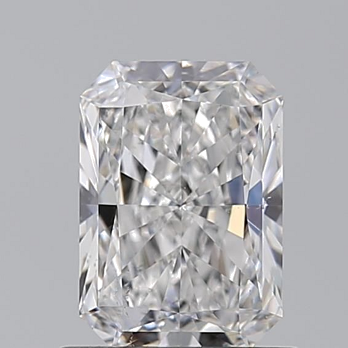 1.01 carat D-VS2 Natūralus Radiant Deimantas (1)