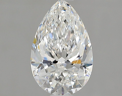 1.01 carat E-VS2 Natūralus Pear Deimantas (1)