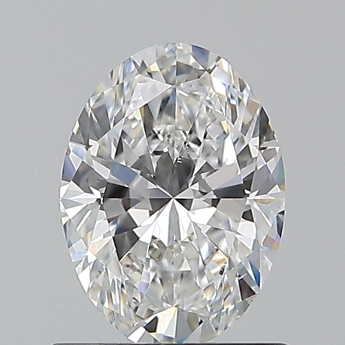 1.0 carat E-SI1 Natūralus Oval Deimantas (1)