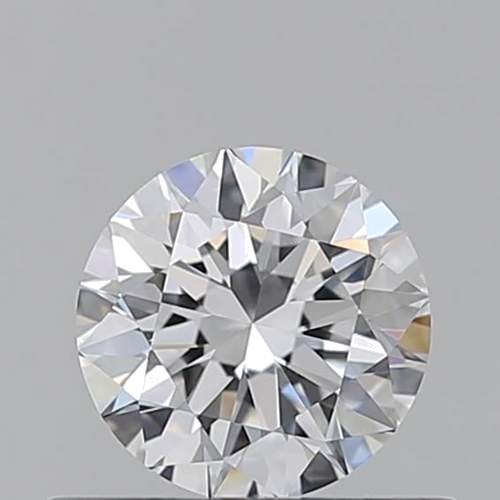 0.53 carat D-VVS2 Excellent cut Natūralus Round Deimantas (1)
