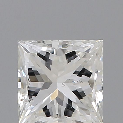 0.4 carat F-SI2 Natūralus Princess Deimantas (1)