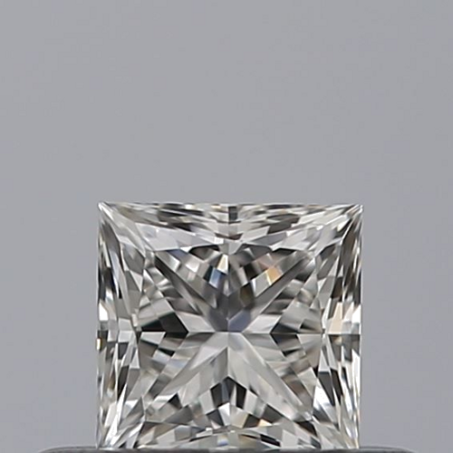 0.33 carat G-VVS2 Natūralus Princess Deimantas (1)
