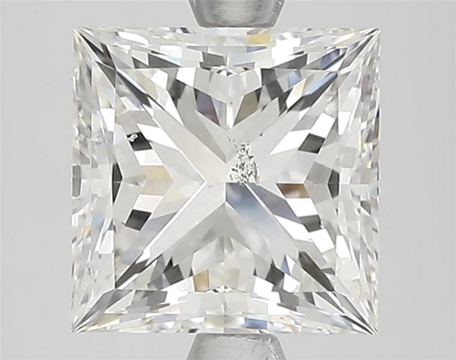 3.02 carat I-SI1 Natūralus Princess Deimantas (1)