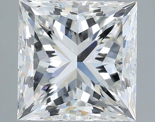 3.06 carat G-VVS2 Natūralus Princess Deimantas (1)