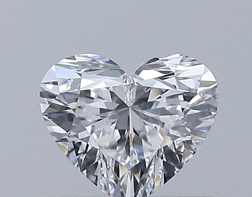 0.5 carat D-VS1 Natūralus Heart Deimantas (1)