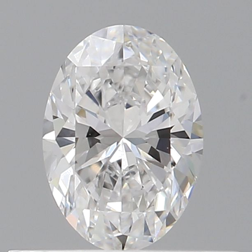 0.4 carat D-VS1 Natūralus Oval Deimantas (1)