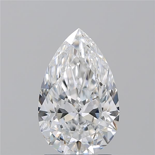 2.03 carat E-VVS2 Natūralus Pear Deimantas (1)