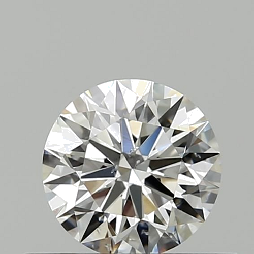 0.42 carat F-SI1 Excellent cut Natūralus Round Deimantas (1)