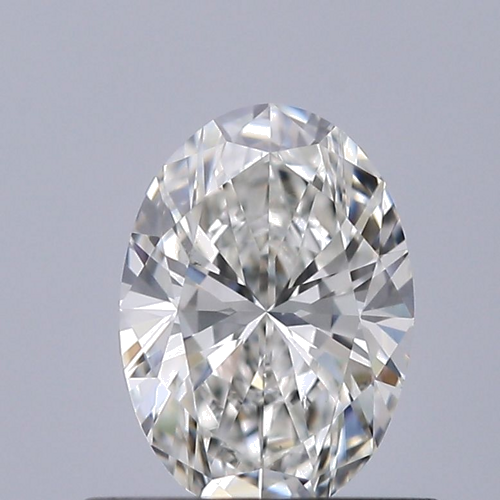 0.5 carat G-VS2 Natūralus Oval Deimantas (1)