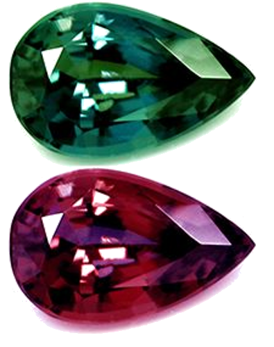 0.56 carat GREEN Pear Alexandrite (1)