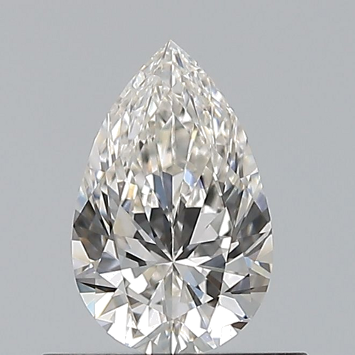 0.5 carat H-VVS1 Natūralus Pear Deimantas (1)