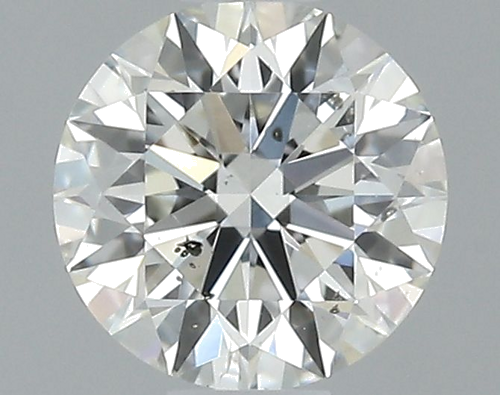 0.47 carat I-SI2 Excellent cut Natūralus Round Deimantas (1)