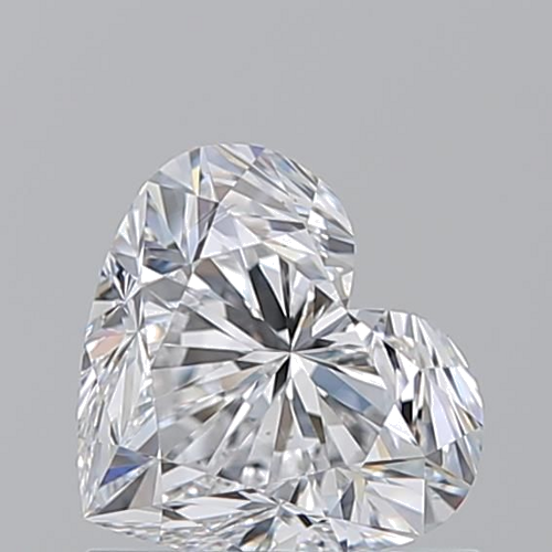 1.01 carat D-SI1 Natūralus Heart Deimantas (1)